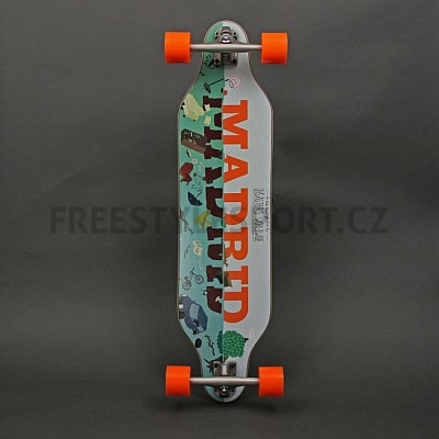 Longboard Madrid WEEZER 36" DISASTER RELIEF MAXED