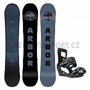Snowboard set ARBOR FOUNDATION ROCKER 2023/24 vázání NIDECKER