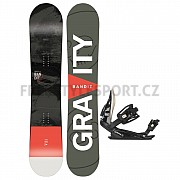 Snowboard set GRAVITY BANDIT 2023/24