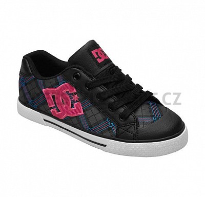Boty DC Chelsea SE Black Crazy Pink Turquoise