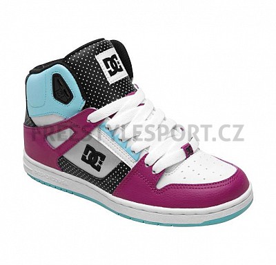 Boty dámské DC Rebound HI Ocean Blue White