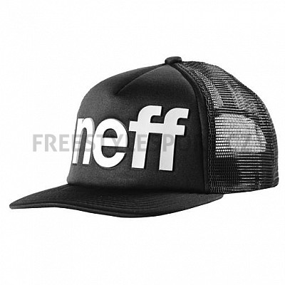Čepice Neff Rubber cap Black