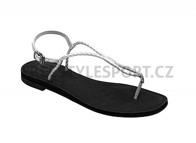 Sandále DC Elana Black Metalic Silver