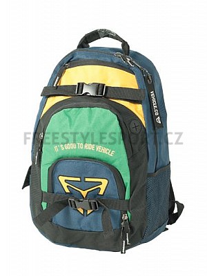 Batoh Vehicle Ashbury Backpack Men Navy Yellow