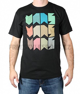 Triko pánské Vans Stackup Black