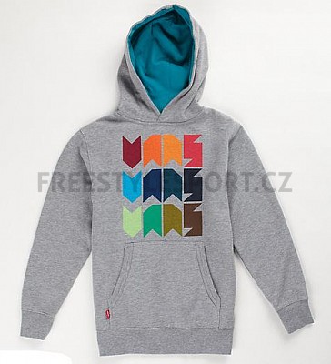 Mikina pánská Vans Stacker Pullover Athletic Heather