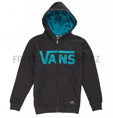 Mikina dětská Vans Classic Black Heather Biscay Blue