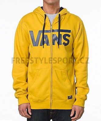 Mikina pánská Vans Classic Pullover Lemon Curry Dress Blue
