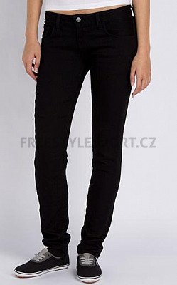 Kalhoty dámské Vans Skinny Denim Black Rinse