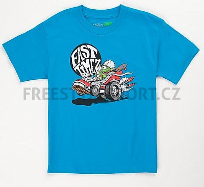 Triko dětské Vans Uncle Faster Boys Turquoise