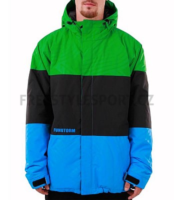 Bunda na snowboard pánská Funstorm TIREN I Jacket Green