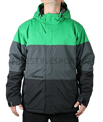 Bunda na snowboard pánská Funstorm TIREN I Jacket Dark Grey