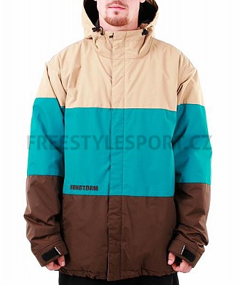 Bunda na snowboard pánská Funstorm TIREN III Jacket Petrol