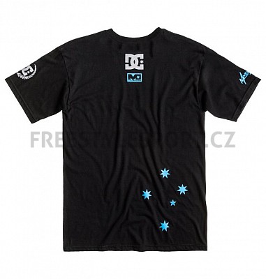 Triko pánské DC RM Logos - BLACK SP13