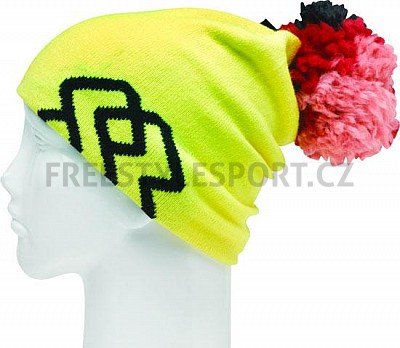 Čepice zimní Special Blend Big Ass Pom Beanie Mellow Yellow