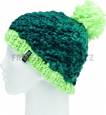 Čepice zimní Special Blend Pom Pom Beanie Teal Bag