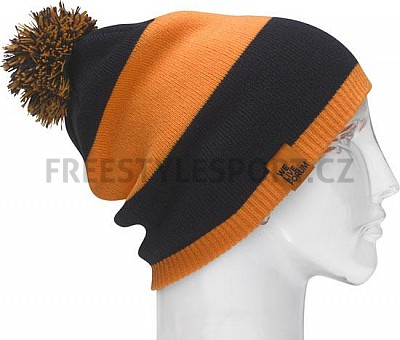 Čepice zimní Forum Stripes Beanie Forum Blue Up Agent Orange