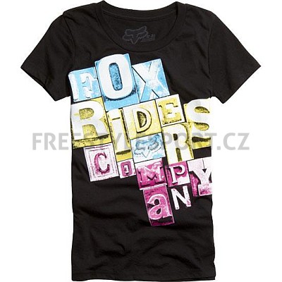Triko dámské Fox First Class Crew Neck Black