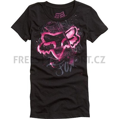 Triko dámské Fox Opulence Crew Neck Black