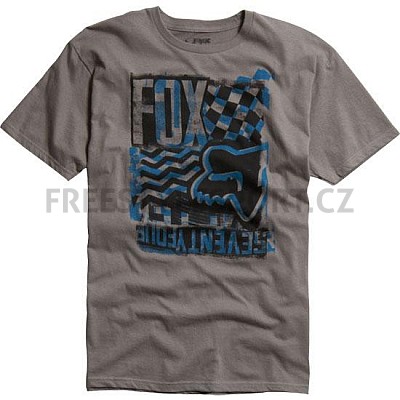Triko pánské Fox Built Up Dark Grey
