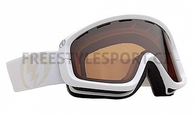 Brýle na snowboard Electric EGB Gloss White Bronze