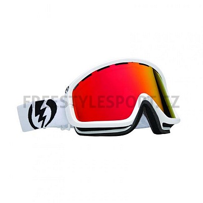Brýle na snowboard Electric EGB2 Gloss White Bronze Red Chrome