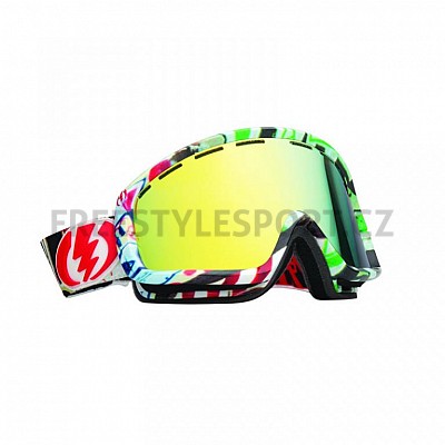 Brýle na snowboard Electric EGB2 Rat Face Bronze Gold Chrome