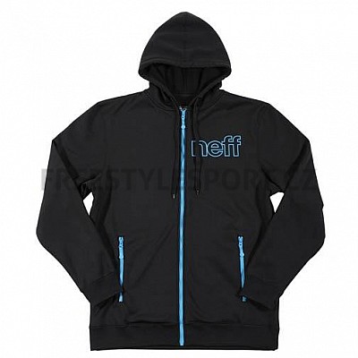 Mikina pánská technical fleece NEFF Daily Shred Black