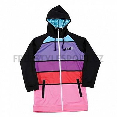 Mikina dámská technical fleece NEFF Lucky Multi