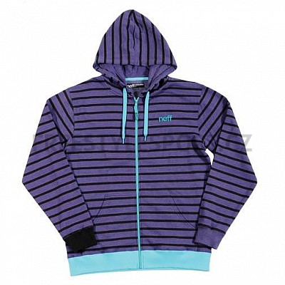Mikina pánská NEFF Daily Stripe Purple