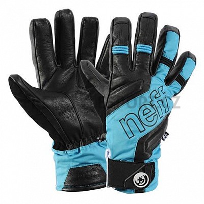 Snowboardové rukavice pánské NEFF Fuse Cyan