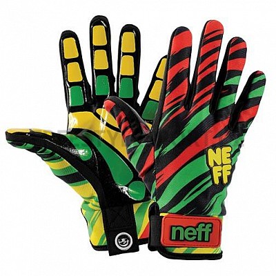 Snowboardové rukavice pánské NEFF Chameleon Rasta