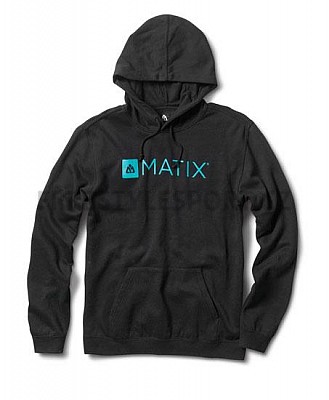 Mikina pánská Matix Monolin Hood Black