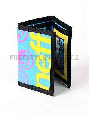Peněženka NEFF Sucka Wallet Cyan
