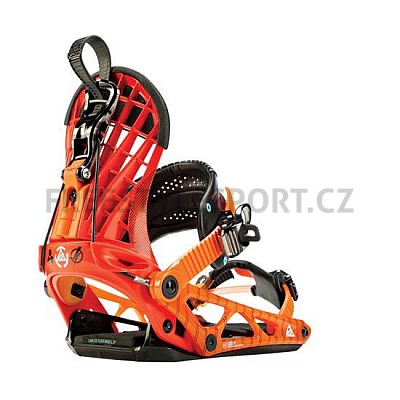 Vázání na snowboard pánské K2 Cinch Orange
