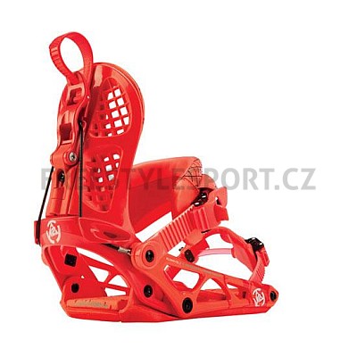 Vázání na snowboard pánské K2 Cinch Red