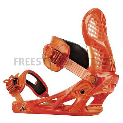 Vázání na snowboard pánské K2 Hurrithane Orange