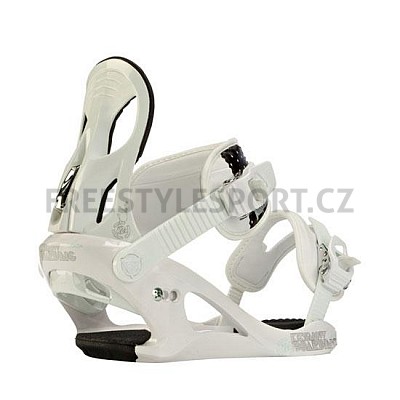 Vázání na snowboard dámské K2 Charm White 11/12