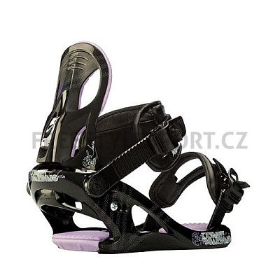 Vázání na snowboard dámské K2 Charm Black 11/12