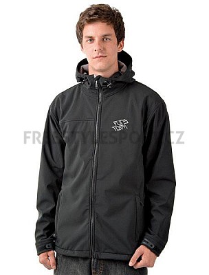 Bunda pánská Funstorm softshell  TOR - Black SP13