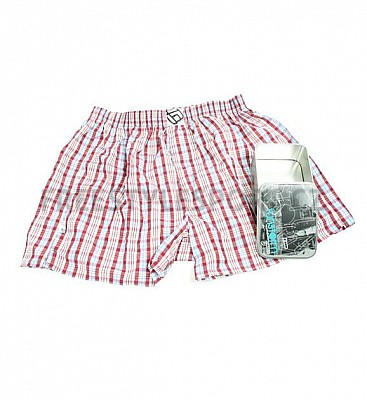Trenky Funstorm AU-01233 Boxer Shorts Pink SP13