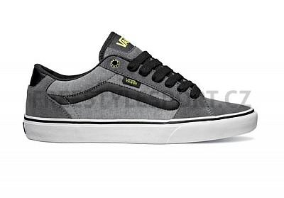 Boty Vans pánské FAULKNER - Chambray Pewter Black SP13
