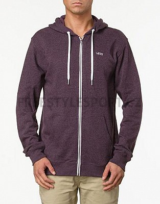 Mikina Vans Core Basics - Plum Perfect Gravel Heat SP13