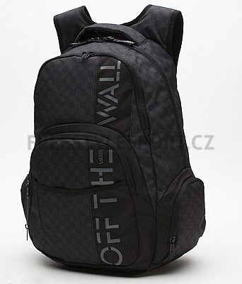 Batoh Vans 5-0 Skatepack Black Checks SP13