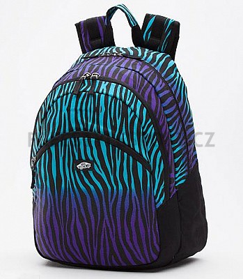Batoh Vans Curls Backpack Zebra Black Scuba Blue SP13