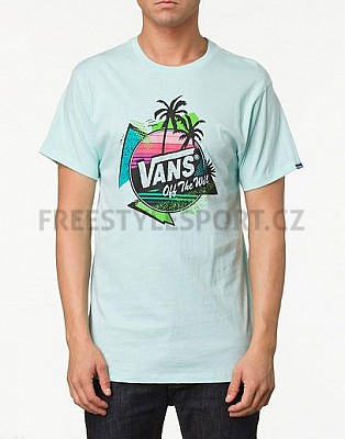 Triko pánské Vans California Incline - Ala Moana Blue SP13