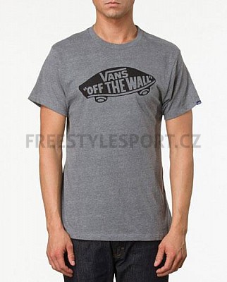 Triko pánské Vans OTW - Rock Grey Heather Black SP13