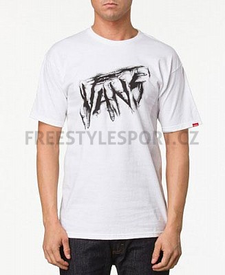 Triko pánské Vans Scratcher - White SP13