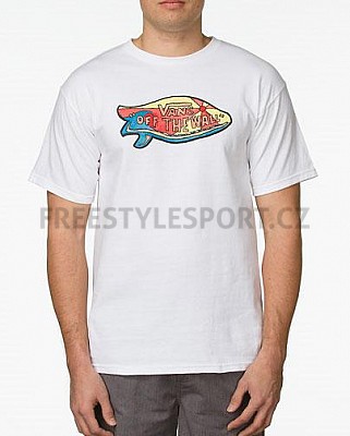 Triko pánské Vans Sunny Surf OTW - White SP13