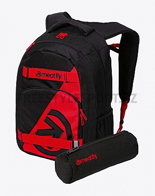 Meatfly Batoh EXILE RED/BLACK 24L